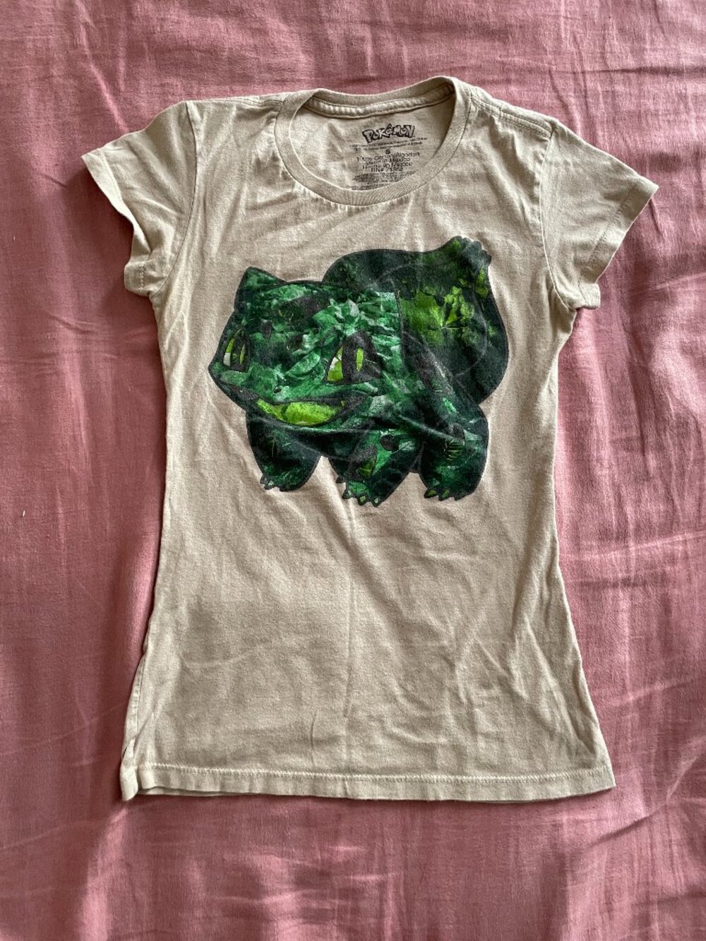 Pokémon Junior's Kanto Region Starter Bulbasaur Graphic Print T-Shirt - Size S